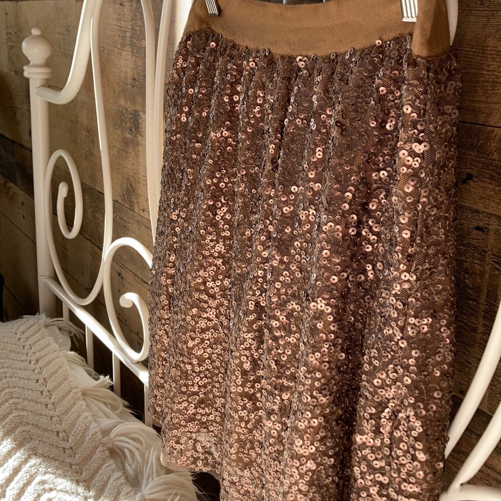 J Crew Sequin Skirt